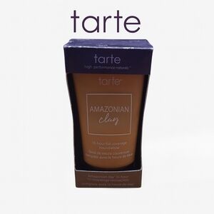NIB Tarte Amazonian Clay Foundation Tan Deep Neutral 47N 16 Hr Full Coverage